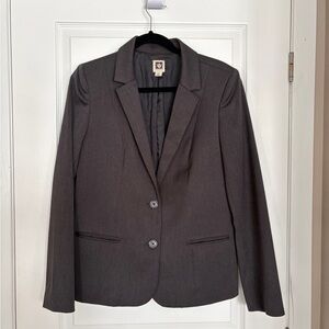 Anne Klein Charcoal Blazer